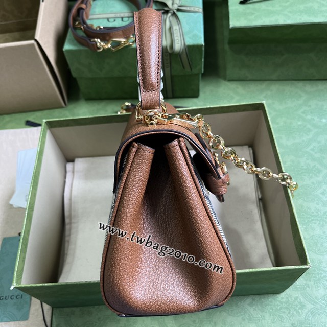 gucci專櫃新款手提包手袋 古馳Horsebit 1955系列馬銜扣迷你手袋 jcp1569